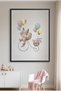 Whimsical Woodland Friends Kids Wall Art | Portrait Framed Canvas Print with Gold Foil Embossed | Luxury Modern Decor for Kids Room