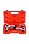 6584 Damaged Rusted Stuck Steel Nut Breaker Set 4 Pieces - 2