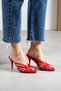 Alysa Women's Stylish Heeled Slippers with Cage Design - 4
