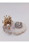 Silver Color, Adjustable, Zircon Stone''Vip Design'' Steel Ring - 4
