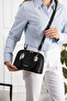 As 731 Double Strap Lined Hand and Shoulder Bag Suitable for Daily Use Black - 3