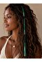 Handmade Bohemian Hair Clip – Yarn Wrapped Hair Accessory - 60 cm - 2