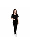 Peace Plus Women's Scrubs Set – Flexible, Durable, Stylish, and Comfortable Doctor/Nurse Uniform