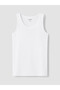 Peak New Season White Crew Neck Boys' Undershirt 5-Pack - 2