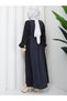 İpek Kupra Pearl Detailed Patterned Dress - 8