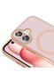 iPhone 16 Plus Case Magsafe Supported Camera Raised Silicone Matte Anti-Fingerprint Senk - 3