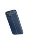iPhone 14 Case Leather Look Silicone with Camera Protection Ultimate Protection Senk - 4