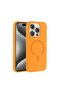 iPhone 15 Pro Case Magsafe Supported Camera Protected Soft Silicone Senk - 6