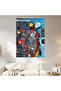 Iron Man Mark Xxxv Blueprint Wall Cloth Wall Tapestry First Quality Satin Fabric Poster - 2