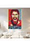 King Leonidas – Spartan Wall Covering Wall Tapestry First Quality Satin Fabric Poster - 2