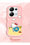 Redmi Note 13 Pro 4g Compatible Case Camera Protector Pink Silicone Couple Phone Case Kitty Pattern - 2