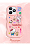 Realme Note 50 Compatible Case Camera Protector Pink Silicone Couple Phone Case Kitty Pattern - 2