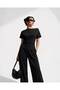 Boat Neck Off-Shoulder Draped Bat Sleeve T-Shirt\Blouse\Top