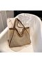 Rose Imported Wicker Women's Hand, Arm and Shoulder Bag with Puppies - 3