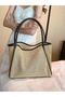 Rose Imported Wicker Women's Hand, Arm and Shoulder Bag with Puppies - 3