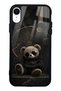 iPhone Xr Royal Teddy Design Glossy Phone Case