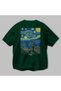 Rio Brazil Green Oversize Country City Back Printed Unisex T-Shirt 100% Cotton Premium - 3