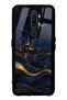Oppo A5 2020 Golden Crescent Bosphorus Design Glossy Phone Case