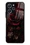 Xiaomi Redmi 12 Glossy Phone Case with Midnight Velvet Rose Design