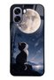 Oppo A6T Moon Guardian Kitty Design Glossy Phone Case