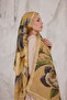 Sunshine Series Patterned Cotton Soft Shawl Women's Colorful Shawl - 7