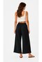 Women's Muslin Casual Trousers with Elastic Waist, Comfortable Fit - 2