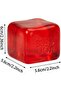 Sensory Stress Cube – High-Density Gel Filled Squishy Fidget Toy for Kids & Adults | Premium Matte Texture Stress Ball for Anxiety Relief & Autism Support | Durable Office Desk Decompression Ac - 2