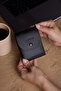 Viral Genuine Leather Mini Wallet and Card Holder with Money Compartment and Snap Closure, Unisex, Capacity for 5 Cards