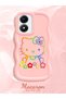 Vivo Y02S Compatible Case Camera Protector Pink Silicone Couple Phone Case Kitty Pattern - 2