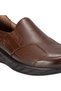 Klark-k men's leather hallux shoes - tan - 5