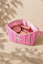 Makeup Bag Quilted Organizer - Travel Cosmetic Organizer Zippered Multi-Purpose Women's Bag 23X14X6 cm - 3