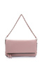 Folding Cover Chain Portfolio Women's Crossbody Bag Hamah Powder