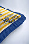 Summer Marine Striped La Dolce Vita Fringed Pillowcase - Navy Blue Tassel Throw Pillow Cover - 8