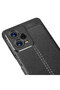 Xiaomi Redmi Note 12 5g Case Leather Look Silicone with Camera Protection Ultimate Protection Tkng - 5