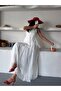 Women's Ruffled Long Bohemian Dress - 4