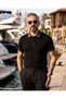 Men's Portalla Old Money 3-Button Polo Collar T-Shirt - 5