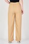 Women Regular Fit Plain Palazzo Pants, Tan - 3
