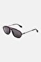 Men SFI083 Aviator Sunglasses, Black - 3