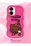 Vivo Y16 Compatible Case Camera Protector Red Silicone Couple Phone Case Kitty Pattern - 2