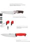 Pirge Butcher Meat Knife Duo 0 No 34100 12,5cm Red - 2