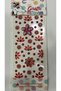 Licensed Three-Dimensional Red Flower Series Stone Sticker Adhesive Hair, Face, Nail, Makeup Sticker Holographic Sticker Red - 5