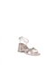 3024 Mg Silver Evening Dress Heeled Women's Shoes - 3
