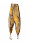 Special Edition Silky Satin Zircon Stone and Pearl Detailed Scarf - 57cm - 4