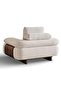 TOKELAU SINGLE SEATER SOFA - CREAM - 7
