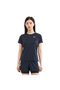 Black Women's Crew Neck Short Sleeve T-Shirt 1384231 - 3