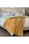 Ultrasoft Matt Flannel Blanket 150x200cm - Ochre