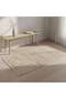 Terrana Handwoven Jute & Cotton Dhurrie 60x90cm - Natural