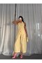 Women's Linen Vest and Shalwar Pants Set - 2