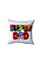 Superhero Themed Super Dad Written Pillow, Fun Gift