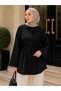 Women's Hijab Cupra Shirt with Tie Detail